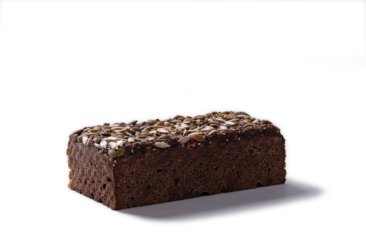 Danish rye bread (Rugbrød)